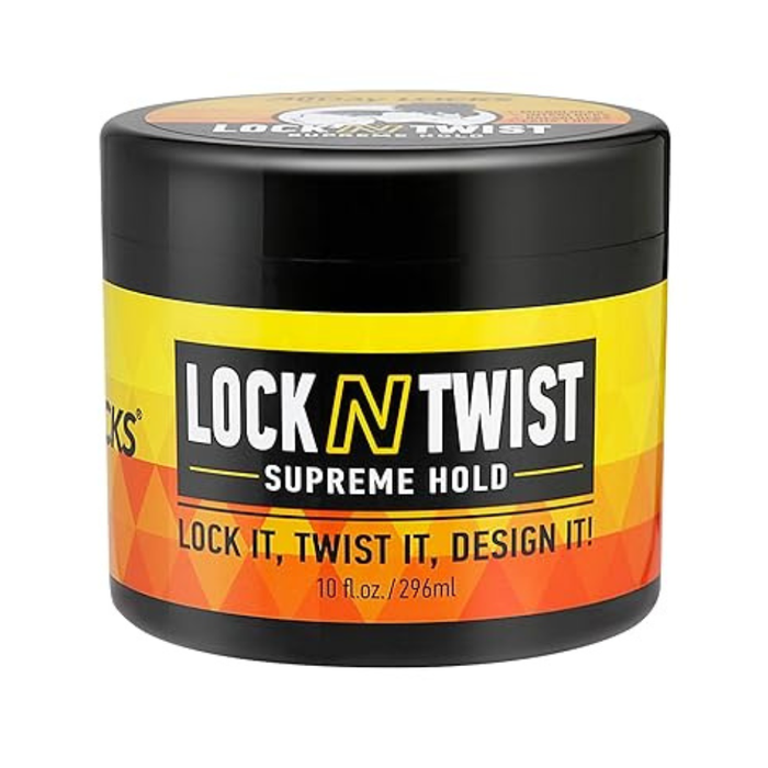Allday locks lock n twist supreme hold 10oz dreadlock styling gel strong hold loc care gel