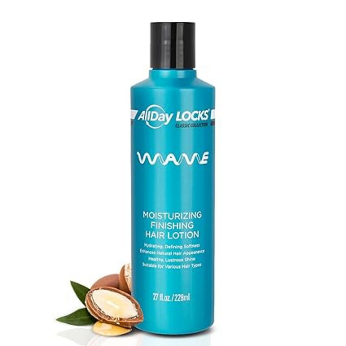 Allday locks wave moisturizing hair lotion 7.7oz curl definer hydration cream frizz control