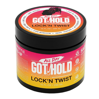 all day got hold lock n twist gel maximum hold styling gel locs twists 10oz