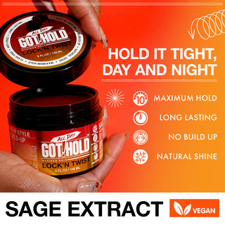 all day got hold lock n twist gel maximum hold styling gel for locs twists 5oz