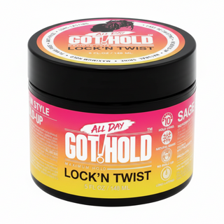 all day got hold lock n twist gel maximum hold styling gel for locs twists 5oz