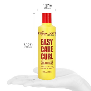 Allday locks curl activator hydrating curl definer moisturizer for soft defined curls