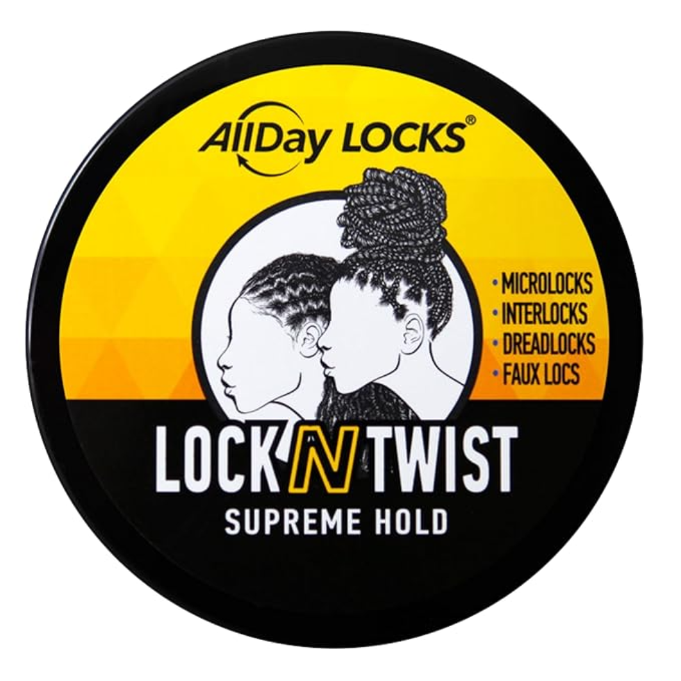 Allday locks lock n twist supreme hold gel for dreadlocks twists strong styling hold