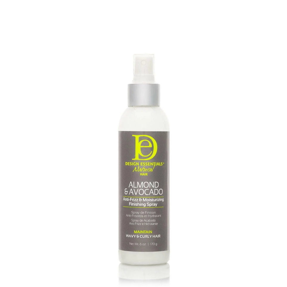 almond avocado anti frizz moisturizing finishing spray for smooth shiny frizz free soft hair long lasting hold