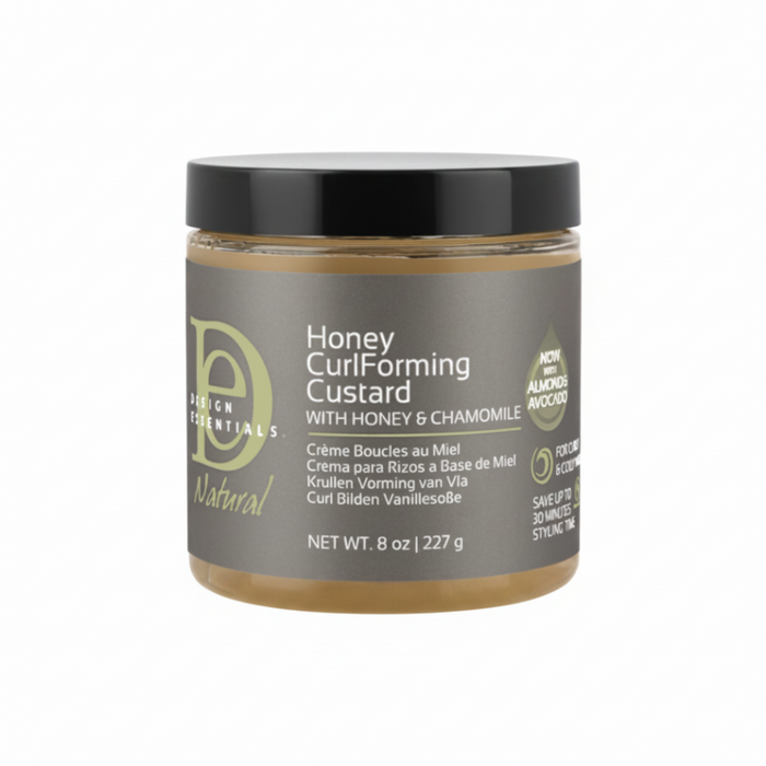 Almond & Avocado Honey Curl Forming Custard 8oz | Define & Hold Curls