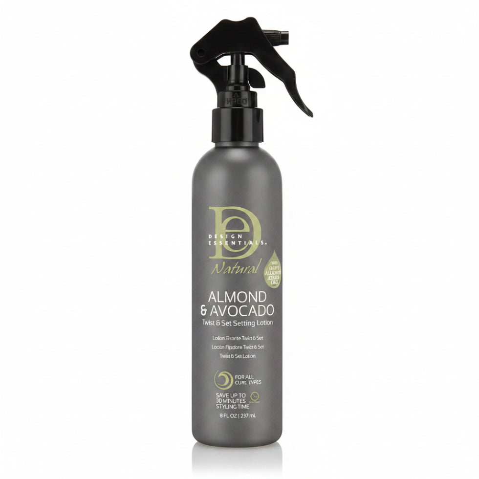 almond avocado twist and set lotion for defined frizz free soft shiny twists coils and braid outs