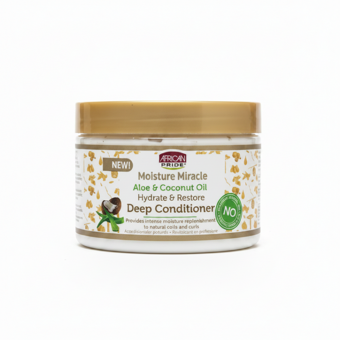 Aloe coconut oil deep conditioner for dry damaged frizzy hair repair smooth soft shiny healthy hair