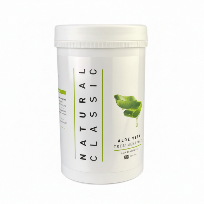 aloe vera treatment wax deep moisture hair repair frizz control soft smooth healthy all hair types