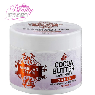 American Dream Cocoa Butter Lavender Body Cream 500ml- Hydrate, Soothe & Relax