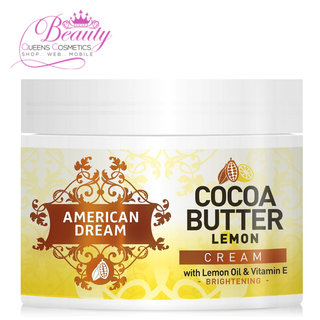 American Dream Cocoa Butter Lemon Cream 500ml- With Lemon Oil & Vitamin E