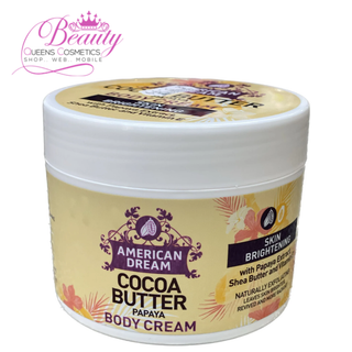 American Dream Skin Brightening Cocoa Butter Papaya Body Cream  -500ml