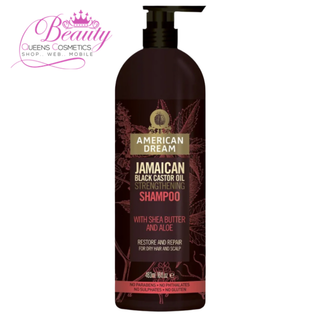 American Dream Jamaican Black Castor Oil Shampoo 16oz- Strengthen & Nourish Hair