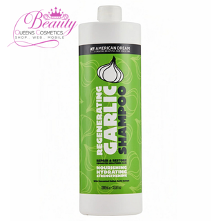 American Dream Regenerating Garlic Shampoo 1000ml- Strengthen & Revitalize Hair