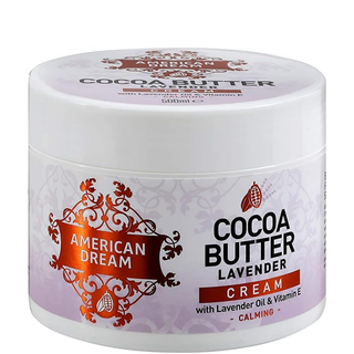 american dream cocoa butter lavender cream hydrate soothe relax soft smooth skin care