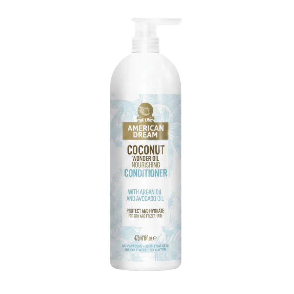 american dream coconut wonder oil conditioner nourish repair shine soft smooth healthy hair care