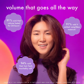 Amika Big Hit Volumizing Shampoo 275ml for volume boost body and fuller looking hair
