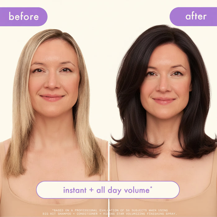 Amika Big Hit Volumizing Shampoo 275ml | Volume Boost & Fuller-Looking Hair