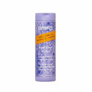 Amika Bust Your Brass Cool Blonde Shampoo 60ml purple shampoo for blonde and highlighted hair brass control