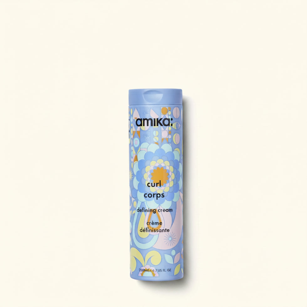 Amika Curl Corps Defining Cream 200ml for curl definition frizz control and soft manageable curls