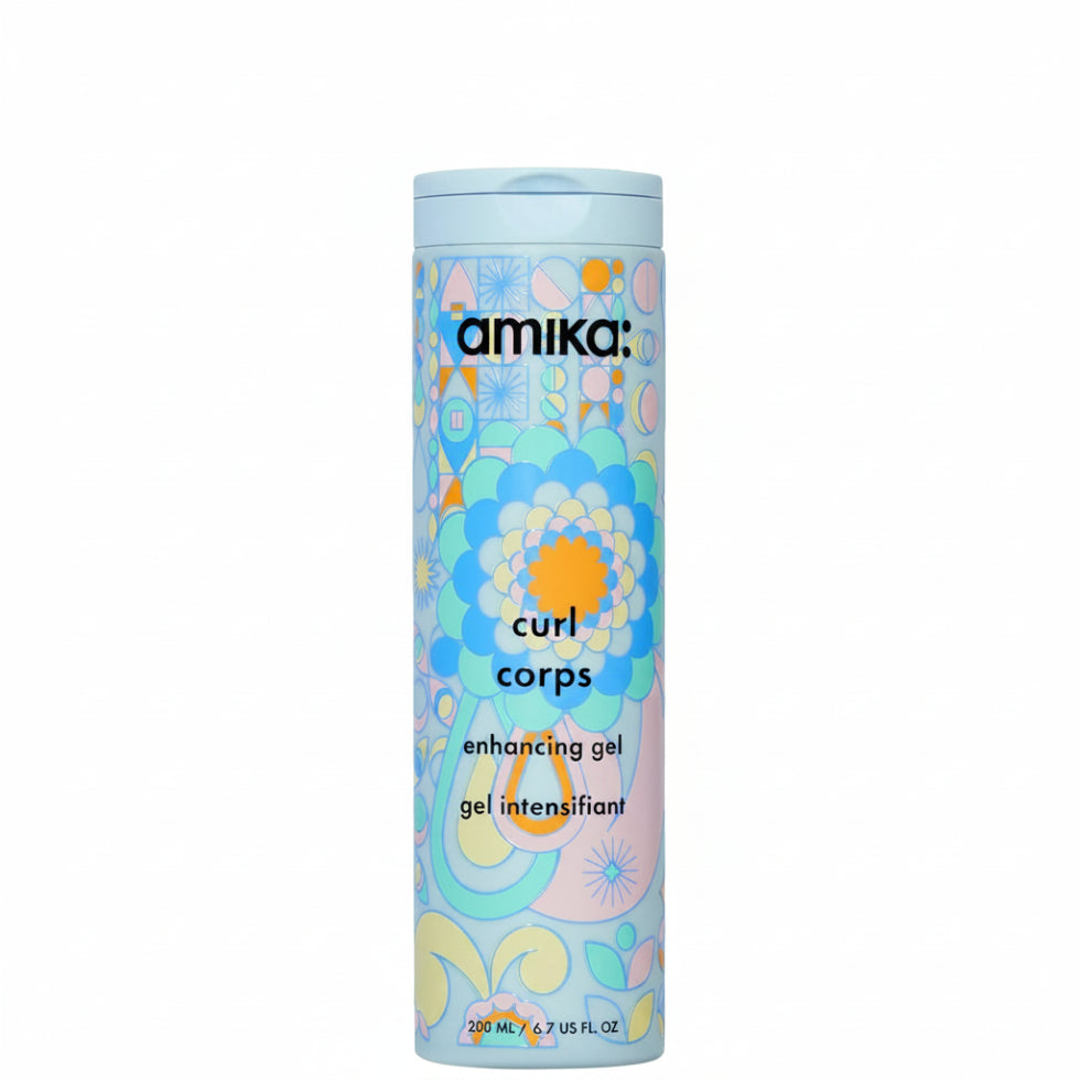 Amika Curl Corps Enhancing Gel 200ml curl defining gel for frizz control and curl shaping