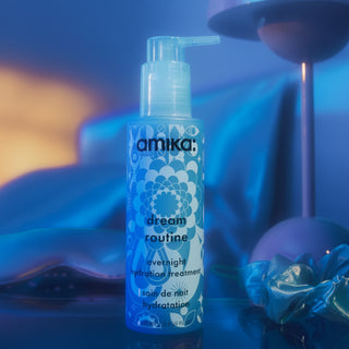 Amika Dream Routine Overnight Hydration Treatment Mask 100ml for deep overnight hair moisture and softness