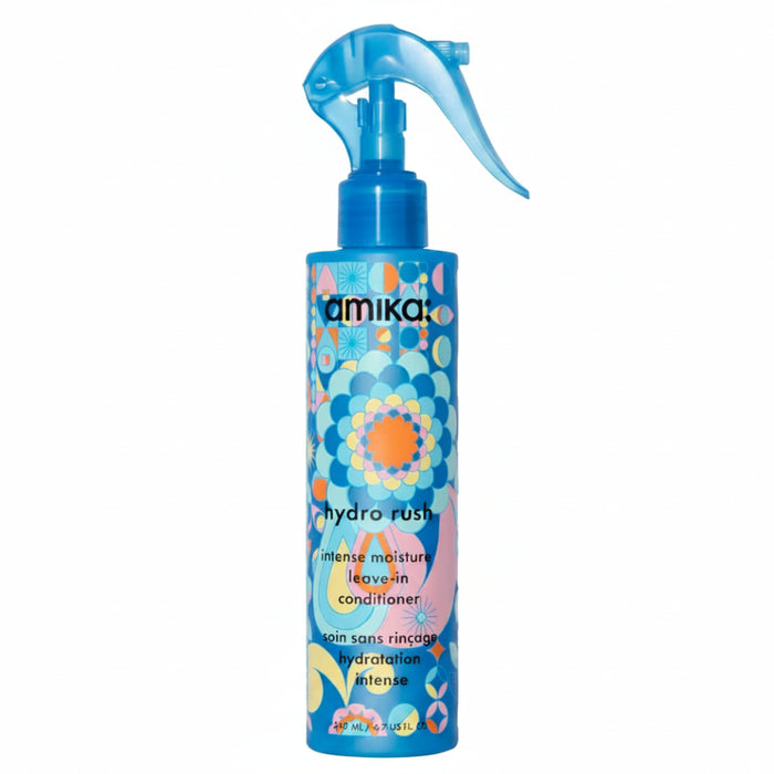 Amika Hydro Rush Intense Moisture Leave-In Conditioner 200ml | Hydration & Frizz Control