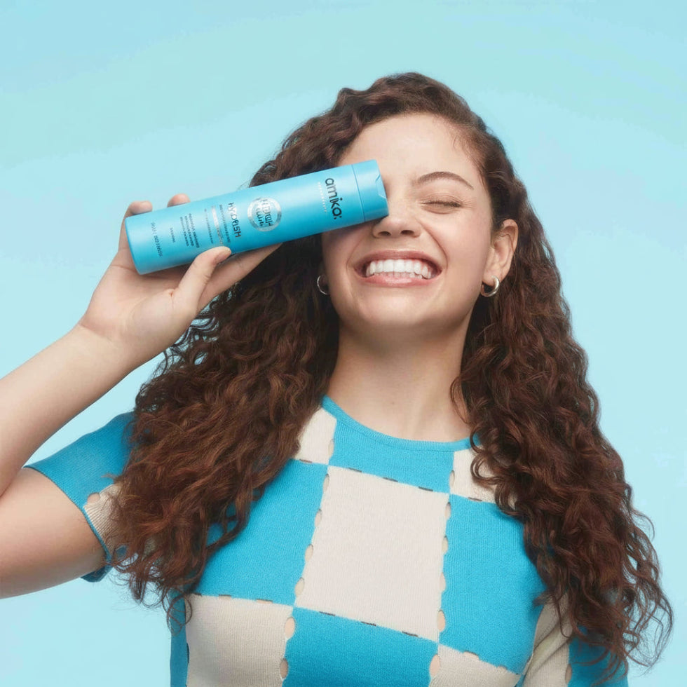Amika Hydro Rush Intense Moisture Conditioner 275ml | Hydrating Hair Care & Softnessd