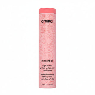 amika mirrorball high shine protect antioxidant conditioner 275ml glossy shine boosting smoothing hair care for healthy radiant hair