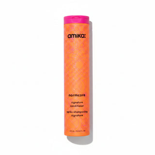 amika normcore signature conditioner 275ml hydrating daily conditioner for soft smooth shiny and healthy looking manageable hair care product