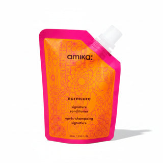 amika normcore signature conditioner 60ml travel size hydrating lightweight conditioner for soft smooth detangled healthy looking hair