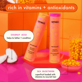 Amika Normcore Signature Shampoo 275ml for daily cleansing softness and healthy hair care