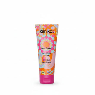 Amika Soulfood Nourishing Mask 100ml for deep hydration softness and healthy-looking hair treatment