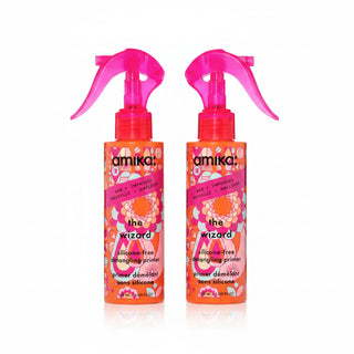 Amika The Wizard Detangling Primer 150ml for detangling heat protection frizz control and smooth manageable hair