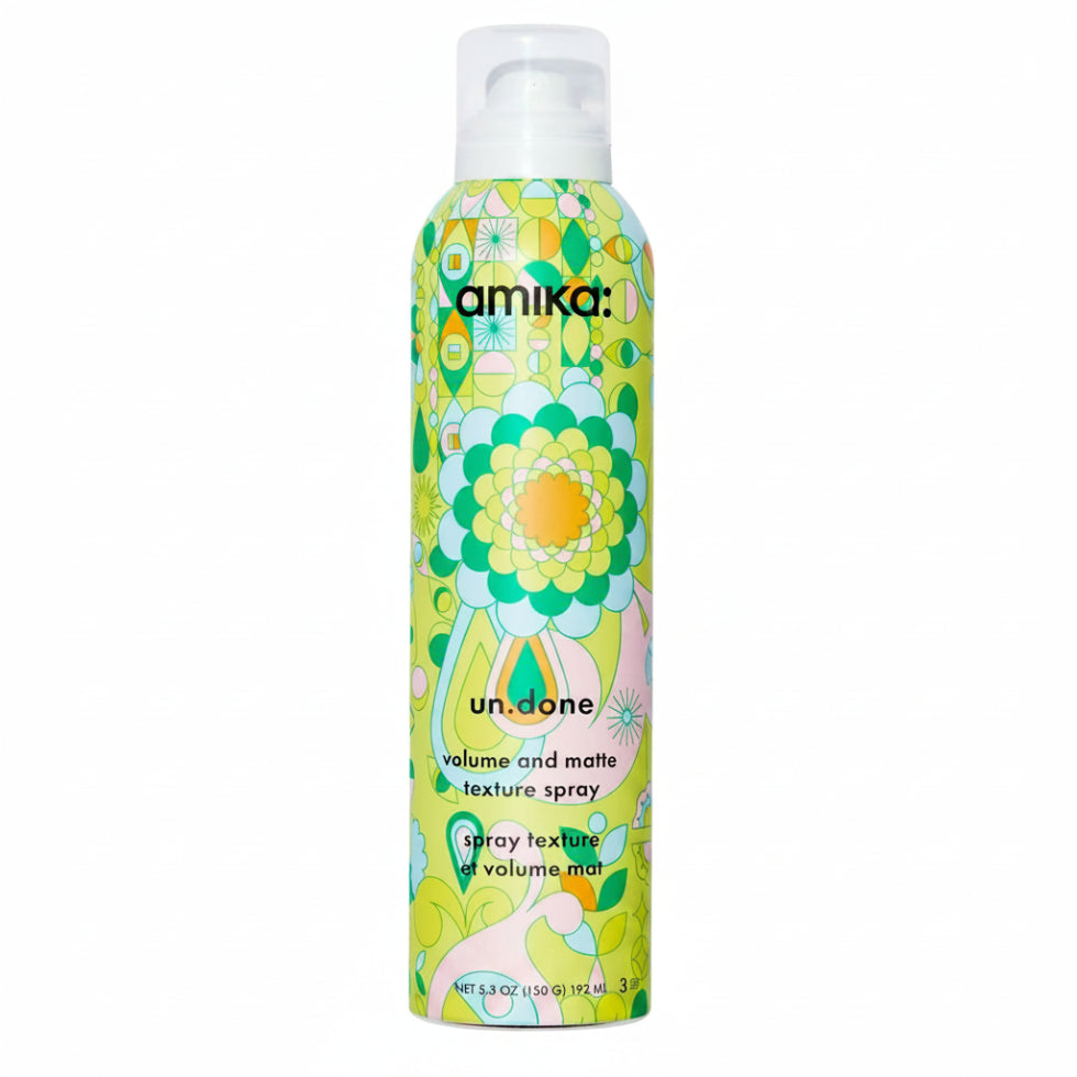 Amika Un.Done Volume and Matte Texture Spray 192ml for instant volume and textured hairstyle