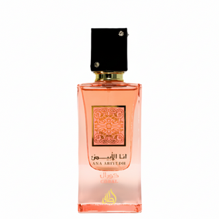Ana Abiyedh Coral by Lattafa 60ml fruity floral tropical unisex long lasting perfume
