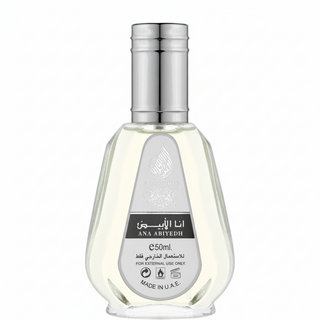 Ana Abiyedh Eau De Parfum 50ml by Ard Al Zaafaran soft musk long-lasting perfume
