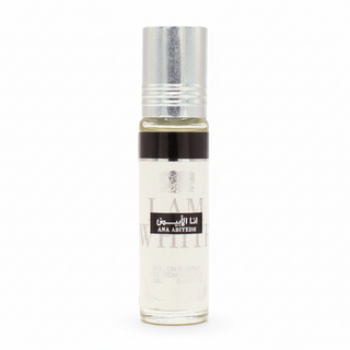 Ana Abiyedh I Am White Perfume Oil 10ml soft musky vanilla woody long-lasting fragrance
