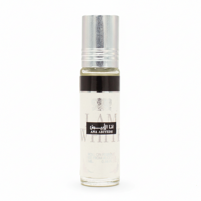 Ana Abiyedh I Am White Perfume Oil 10ml | Soft Musky Unisex Scent