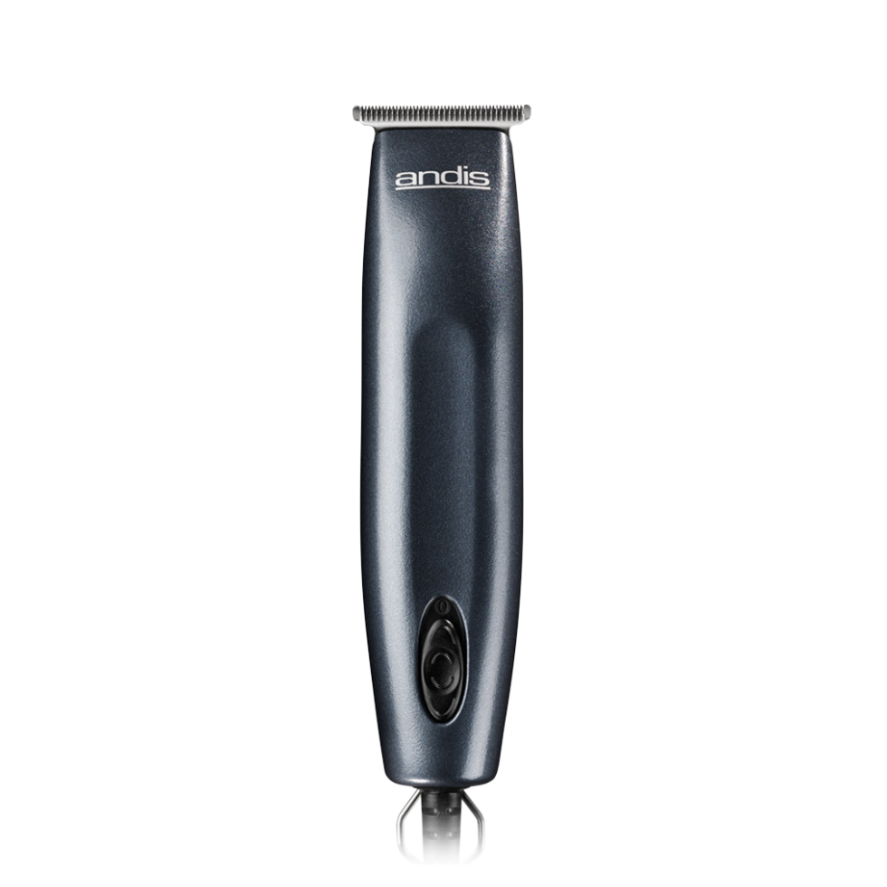 andis pmc-2 corded trimmer 230v t blade professional detail trimmer for hair line up beard shaping and barber grooming precision cutting tool
