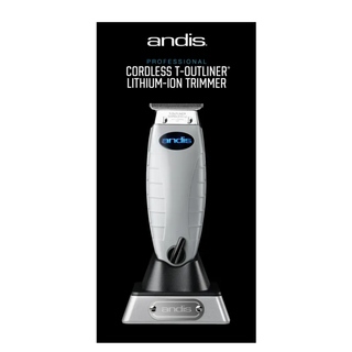 andis cordless t outliner lithium ion precision grooming trimmer barber line up tool