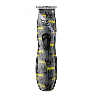 andis slimline pro li nation design black cordless trimmer for precision hair detailing line ups beard trimming and professional barber grooming tool
