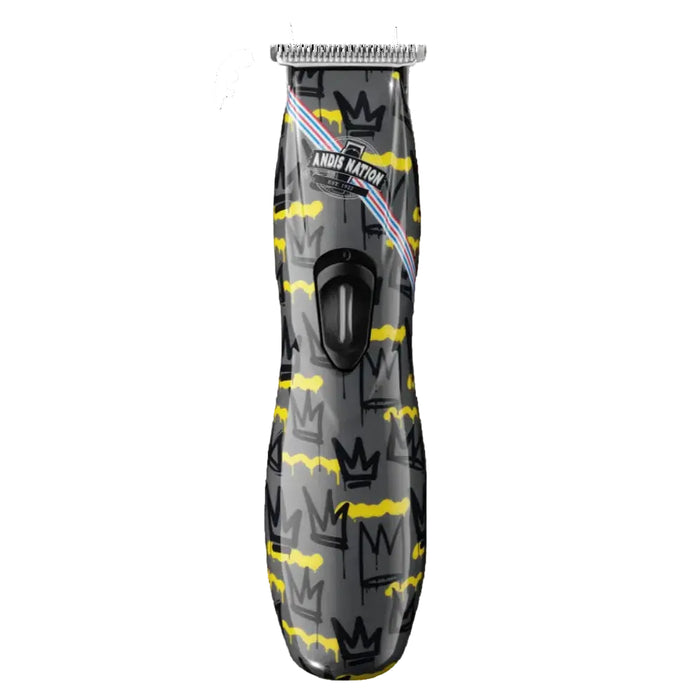andis slimline pro li nation design black cordless trimmer for precision hair detailing line ups beard trimming and professional barber grooming tool

