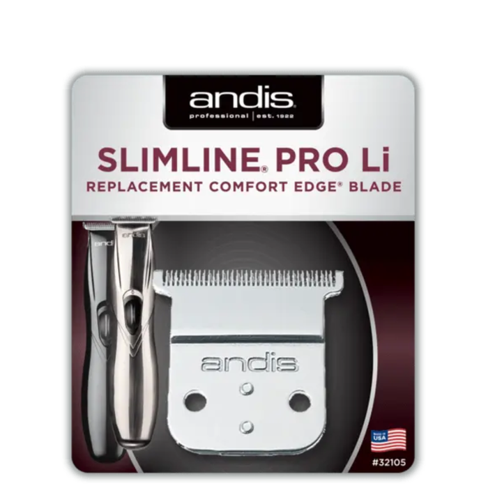 andis slimline pro li replacement edge blade 32105 comfort t blade precision barber trimmer blade