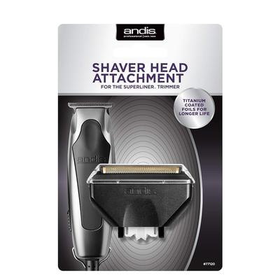 andis shaver head attachment for superliner trimmer precision grooming barber finishing accessory