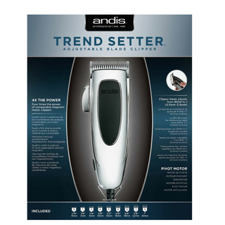 andis trend setter adjustable blade professional hair clipper barber precision cutting tool