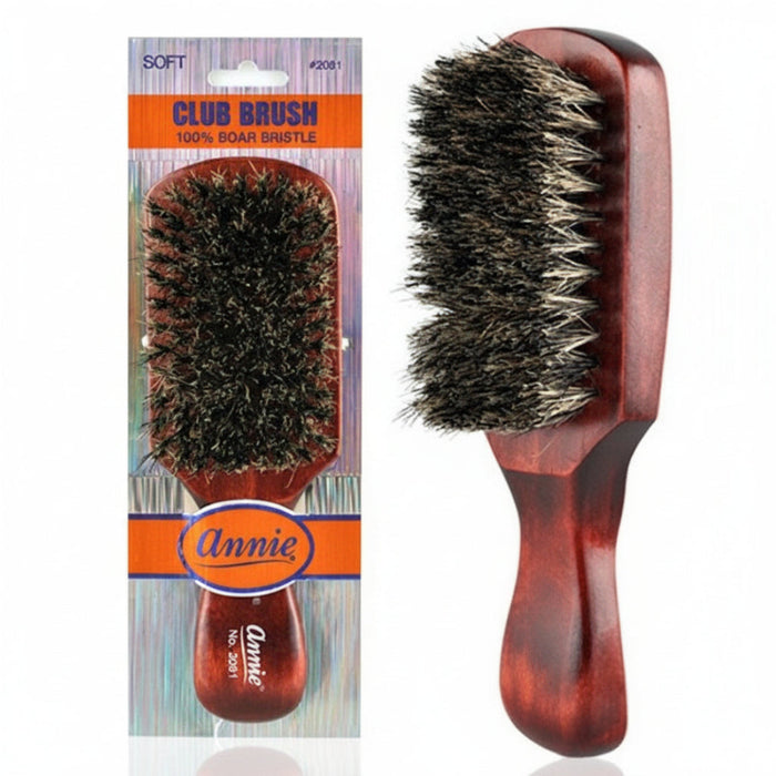 Annie Club Brush Soft 2081 | Gentle Hair Smoothing & Styling Brush