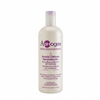 aphogee keratin 2 minute reconstructor 473ml strengthen repair damaged hair protein treatment