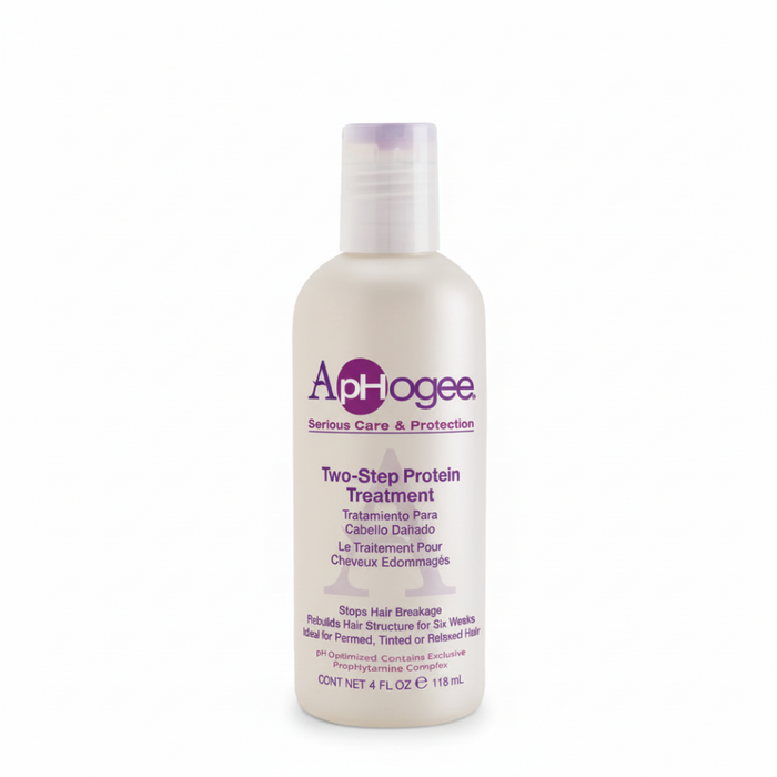 ApHogee Two-Step Protein Treatment 118ml | Strengthen & Repair Damaged Hair