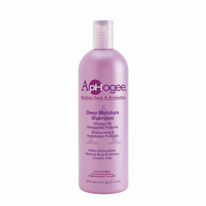 ApHogee Deep Moisture Shampoo 473ml | Hydrate, Soften & Shine Boost Hair
