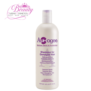 Aphogee Shampoo For Damaged Hair 473ml | Repair & Strengthen